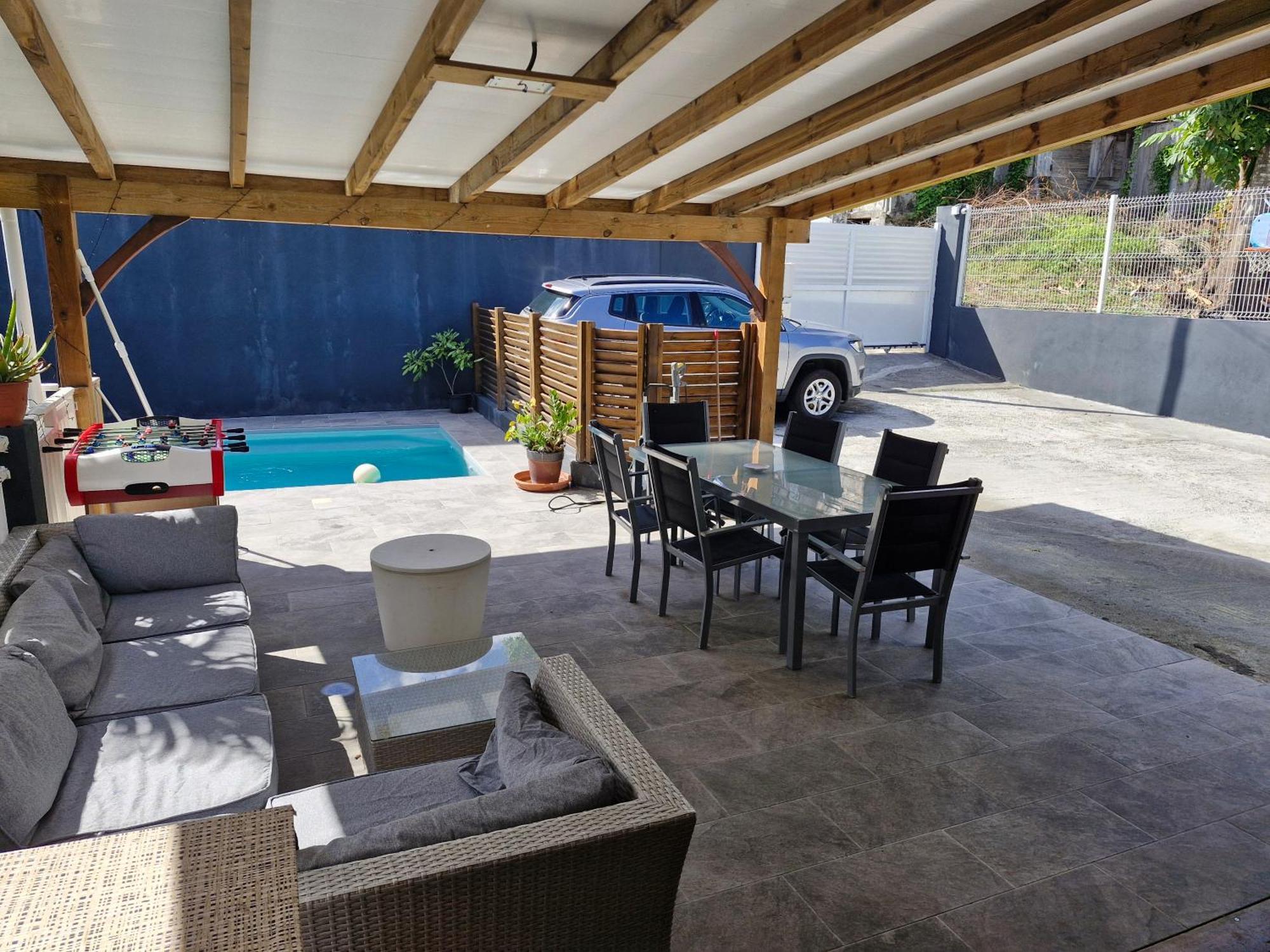 Chambres D'Hotes Dans Villa A Chateauboeuf Fort-de-France Ngoại thất bức ảnh